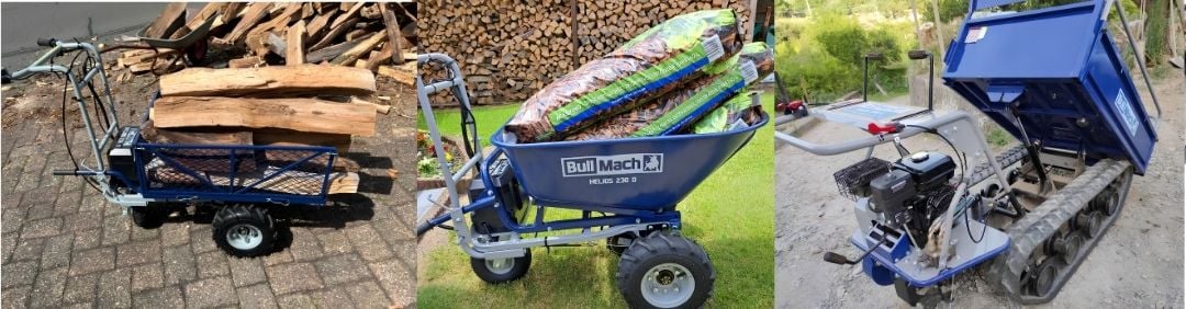 Le migliori motocarriole BullMach in offerta su AgriEuro